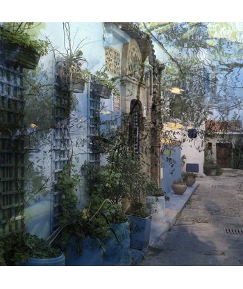 ERNST Josephine - Maroc, rue bleue et lac (Photographie) solde