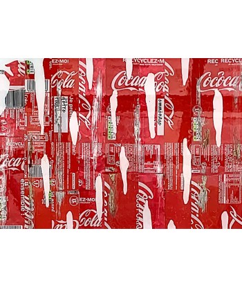 MaxL - Cascade (tableau, collage coca + résine) de la marque