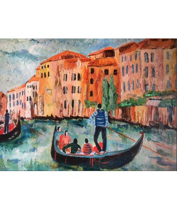 RAFENBERG Catherine : Venise 1 (Tableau acrylique sur toile ) pas chere