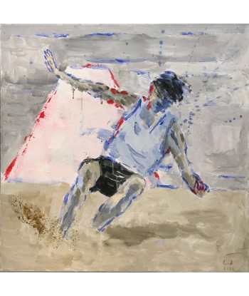 LANZI  Arno : Athletisme 3 (Tableau, acrylique sur toile) suggérées chez