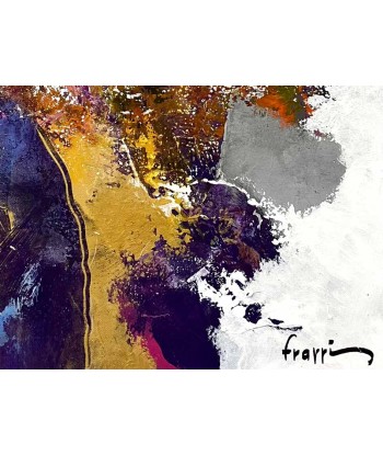 FRAPPIS - Sans titre 28, tableau abstrait, Acrylique / toile basket pas cher