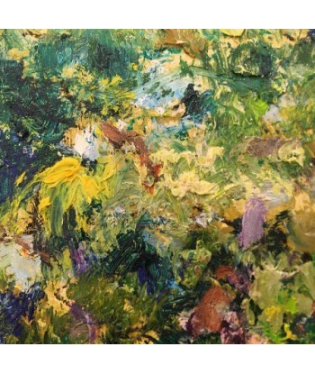 Ellen GEERTS : Jardin 2 - Rosmarin (Tableau, huile sur bois) solde