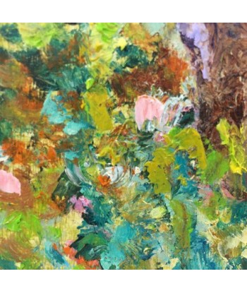 Ellen GEERTS : Jardin 2 - Rosmarin (Tableau, huile sur bois) solde