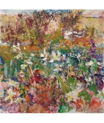 Ellen GEERTS : Jardin 3 - Rucola (Tableau, huile sur bois) 2024