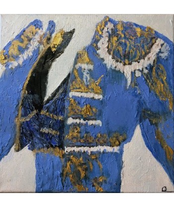 COLOMÈS Didier - Toréador bleu (tableau, huile / toile) Venez acheter