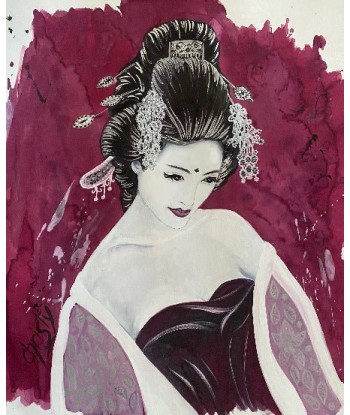 CHRISTY - Masami (tableau, Encre et argent / papier) online