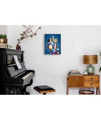 ARNOUIL Alain - Piano (tableau, Acrylique / toile) Paris Déstockage Promo