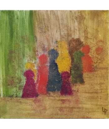 LALLEMENT Martine - Ensemble II (tableau, acrylique / toile) votre