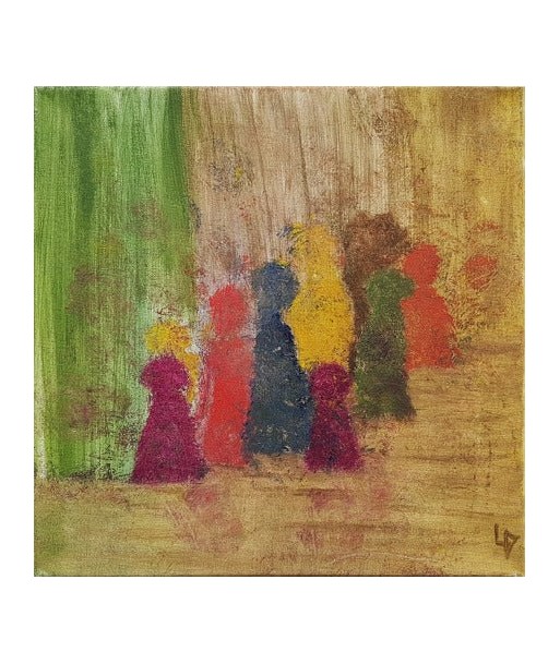 LALLEMENT Martine - Ensemble II (tableau, acrylique / toile) votre