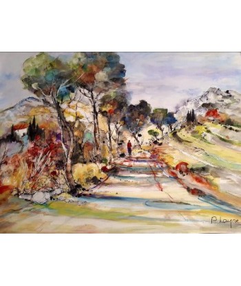 Patrice LAYRE - Promenade en Provence (tableau, Peinture Aquarelle) suggérées chez