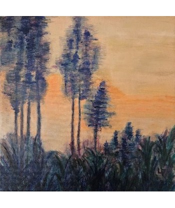 LALLEMENT Martine - La forêt (tableau, acrylique / toile) Livraison rapide