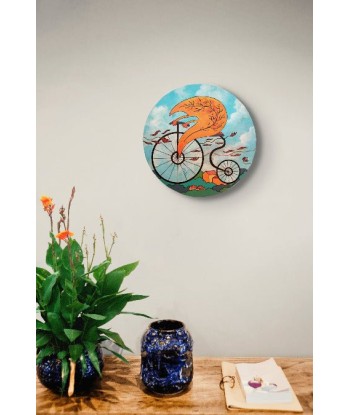 DESCHAMPS-KUS Jocelyne - Feuille à bicyclette (tableau, Acrylique/toile) 50-70% off 