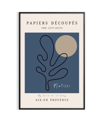 Affiche Papier Découpé 3 Venez acheter