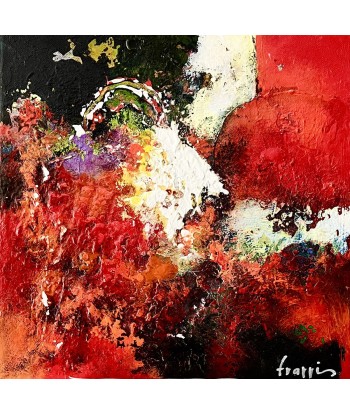 FRAPPIS - Sans titre 40, tableau abstrait, Acrylique / toile la chaussure