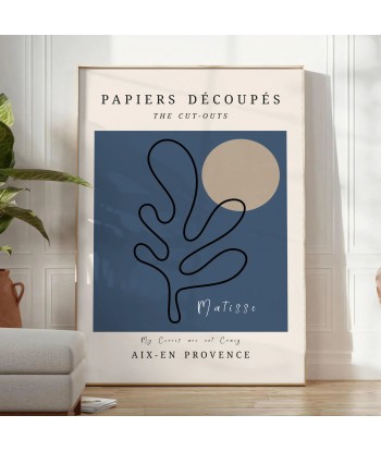 Affiche Papier Découpé 3 Venez acheter