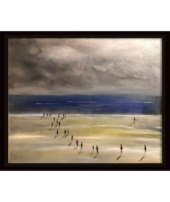 COLOMÈS Didier - Ciel d'orage à Cabourg II (tableau, Huile / toile) s'inspire de l'anatomie humaine