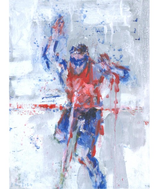 LANZI  Arno : Olympiades 5 (Tableau, acrylique sur toile) 50% de réduction en Octobre 2024