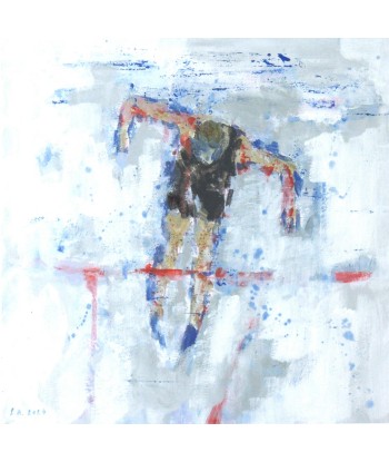 LANZI  Arno : Olympiades 10 (Tableau, acrylique sur toile) pas cher chine