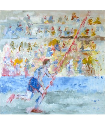 LANZI  Arno : Olympiades 13 (Tableau, acrylique sur toile) Les êtres humains sont 