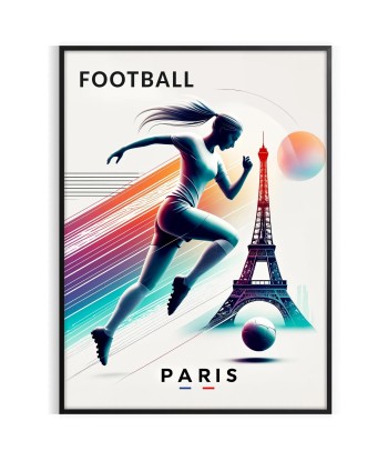 Affiche Football 2 Paris pas cher 