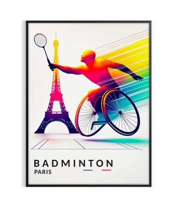 Affiche Para Badminton Paris acheter