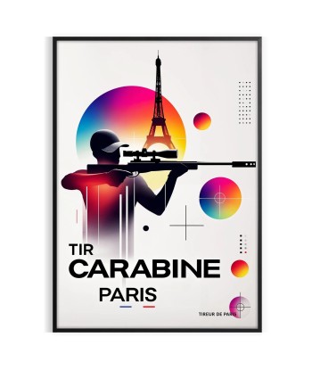 Affiche Tir Carabine Paris vous aussi creer 