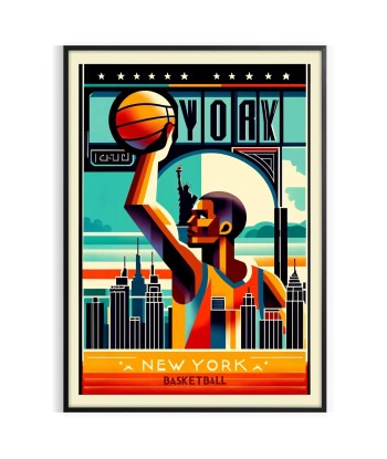 Affiche Basket New York 2 Comparez et commandez 