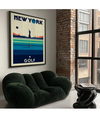 Affiche Golf New York 2 Dans la société mordern