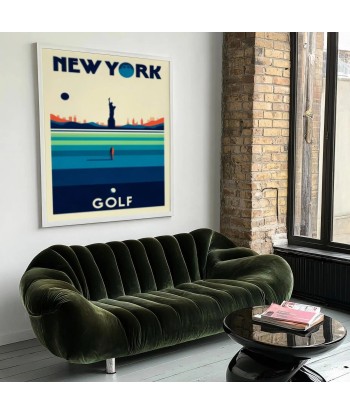 Affiche Golf New York 2 Dans la société mordern