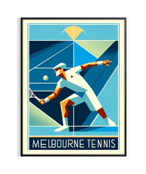 Affiche de Melbourne Tennis 4 Par le système avancé 