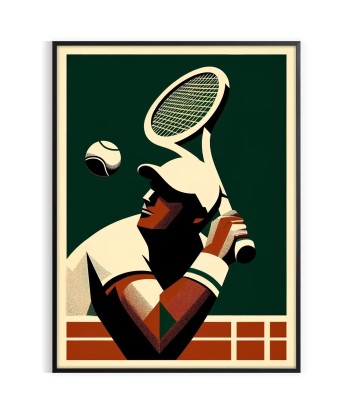 Affiche Du Joueur Tennis 1 de votre